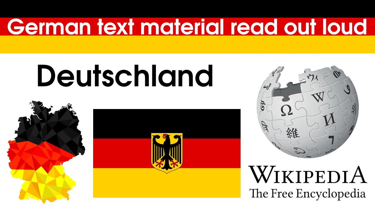 Deutschland-Wikipediaartikel | Importmaterial | Learn German