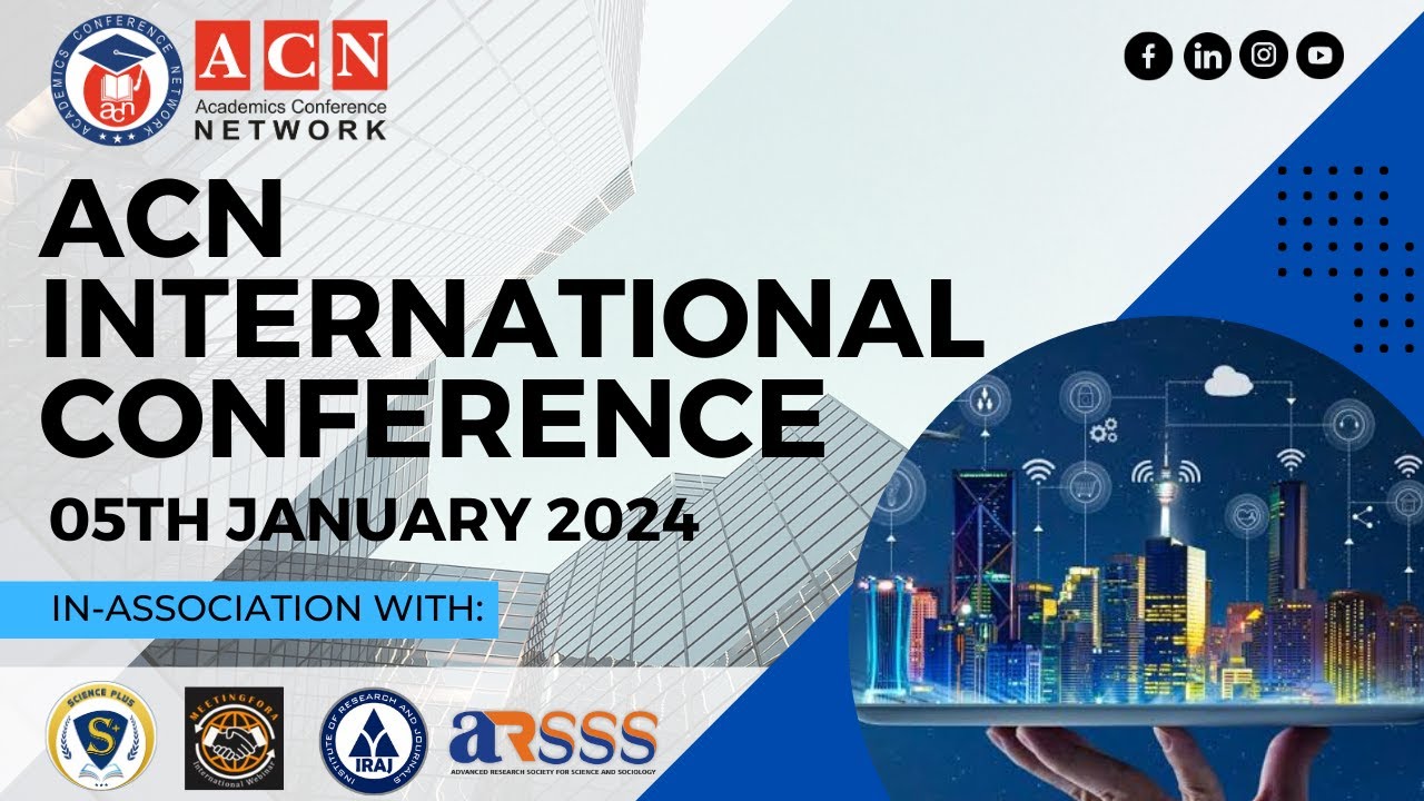 ACN | International Conference | 05th january 2024 #internationalconference