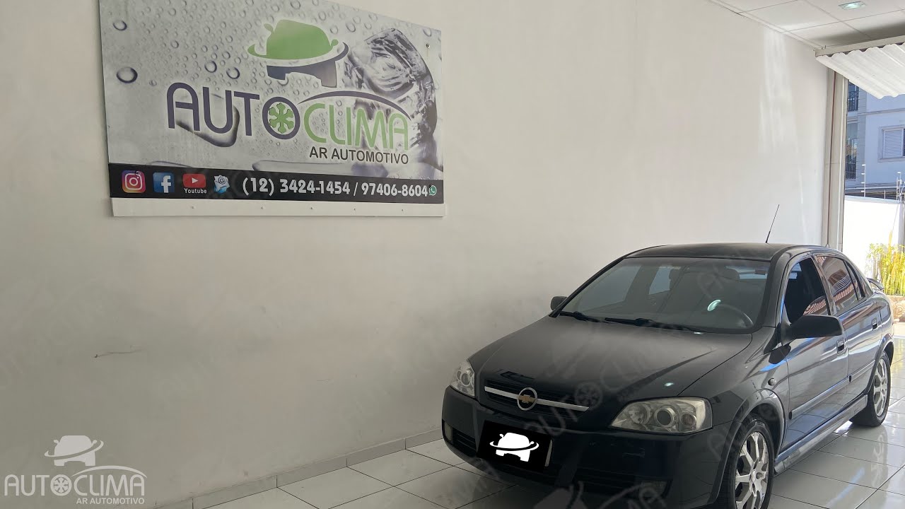 GM Astra recuperamos compressor do ar-condicionado