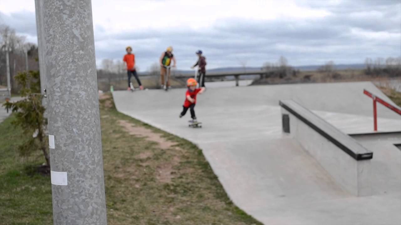 Skateboarding in Windsor, NS