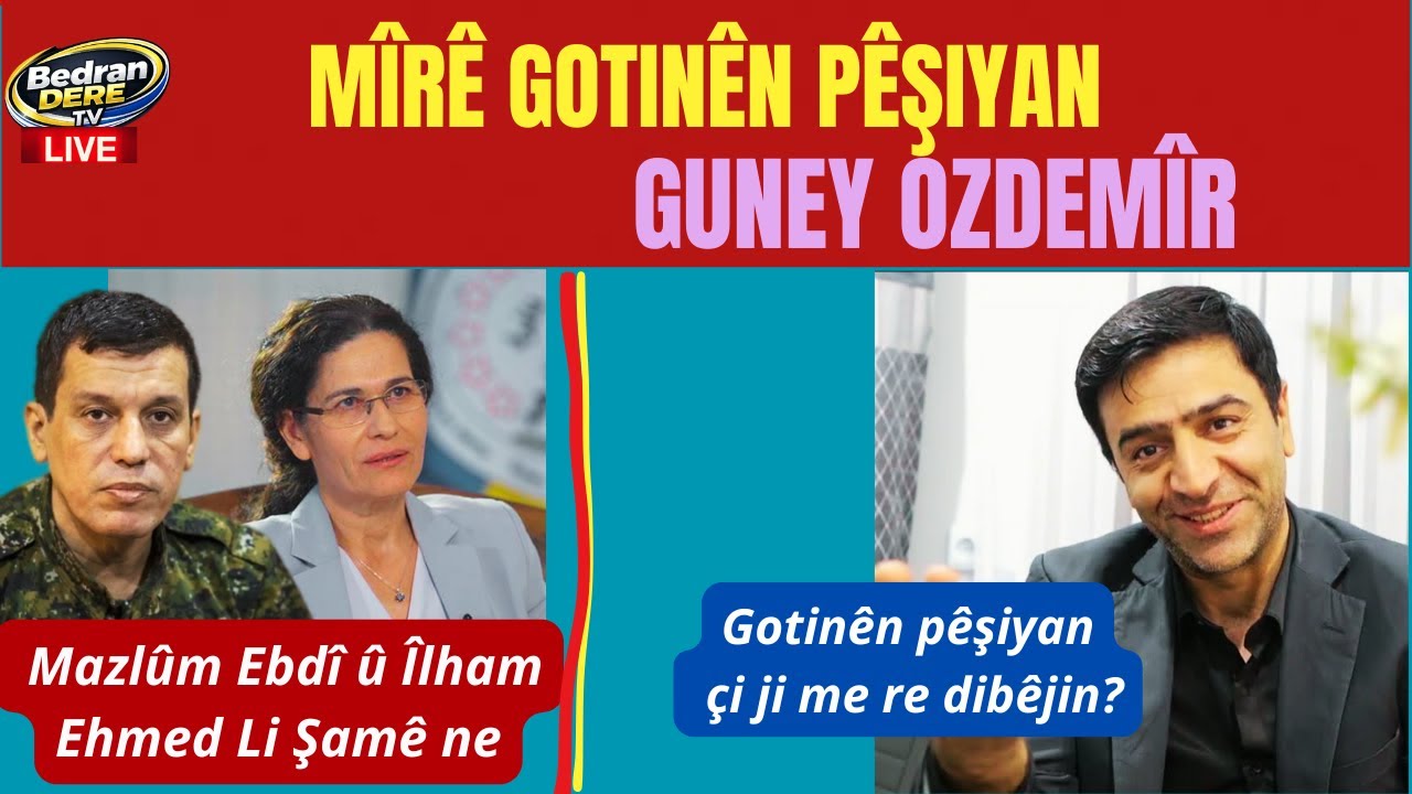 General Mezlûm li Şamê ye - Guney Ozdemîr mêvanê me ye