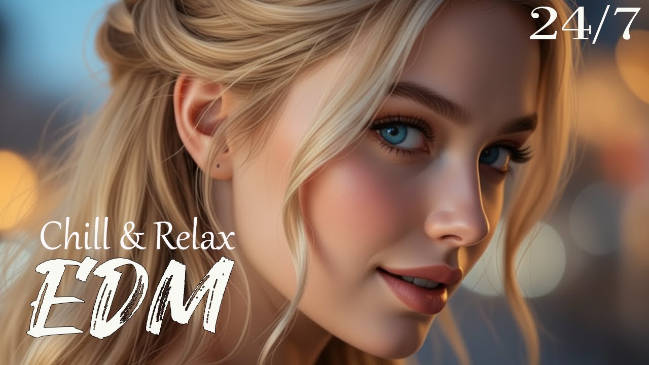 EDM Chill Live 24/7 🎧 Soft Electronic Beats for Everyday Mood
