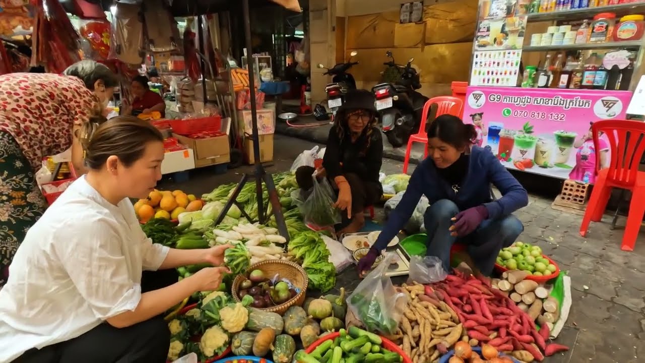 Unbelievable Cambodian Fish Market is a great place to Visit and Buy Fresh Fish with Reasonable Pric