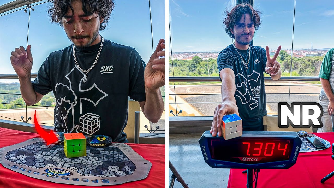 [NR] 7.30 Rubik's Cube One-Handed Single (NAR11 & WR53)