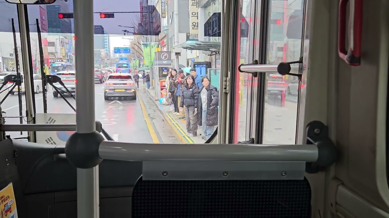 (버스) 대전 버스 급행2 / 9307호 / 현대 뉴슈퍼에어로시티 고상 2020년식 / 대전역동광장 - 복합터미널 주행
