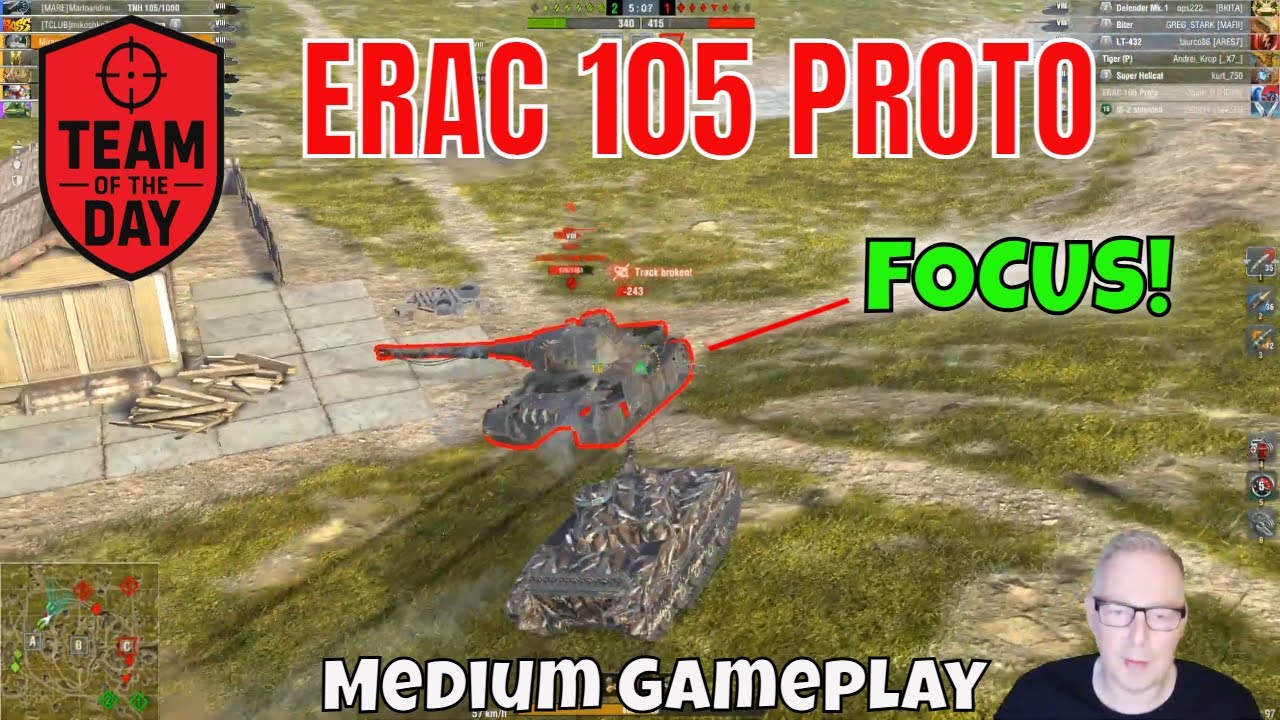 ERAC 105 PROTO: Когда ваша команда действительно работает вместе! (Команда дня)