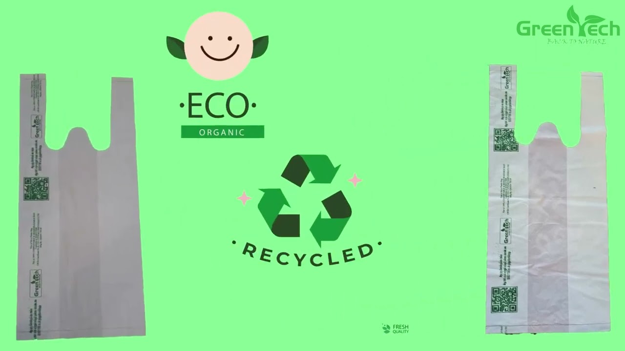 Go Green with Green Tech Compostable Bags