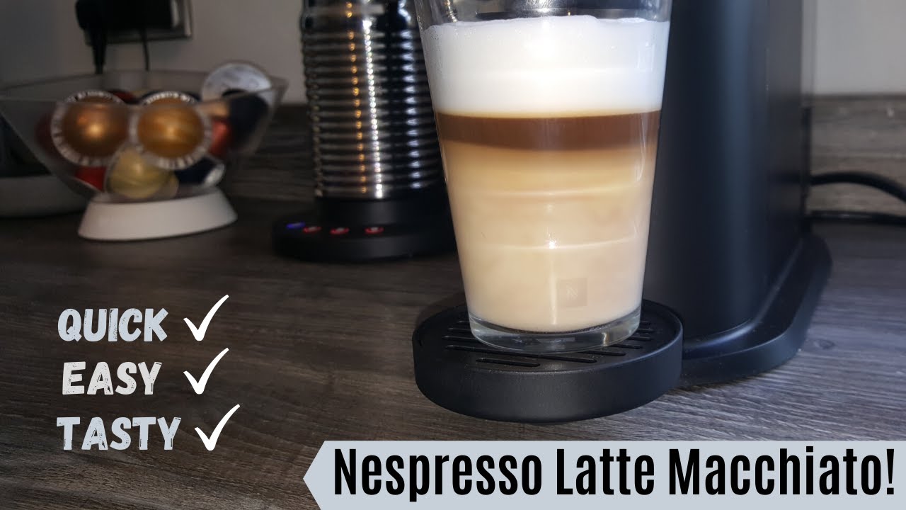 How to make a Latte Macchiato Nespresso Style! | Easy and Simple Coffee