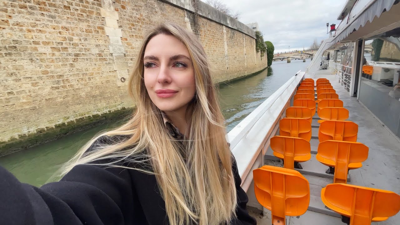 Relaxing Paris Boat Tour 4K | Beautiful Seine River Cruise 2026