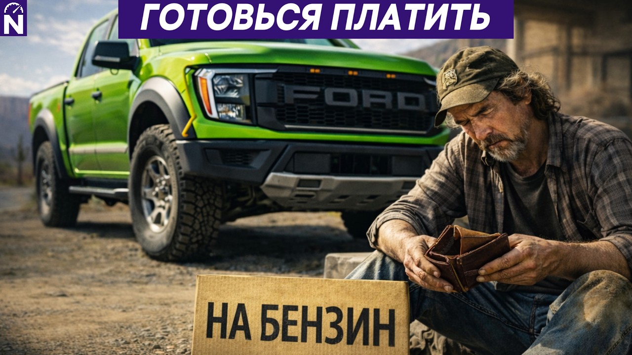 Пикапы Ford - расход как у малолитражки или как у грузовика?