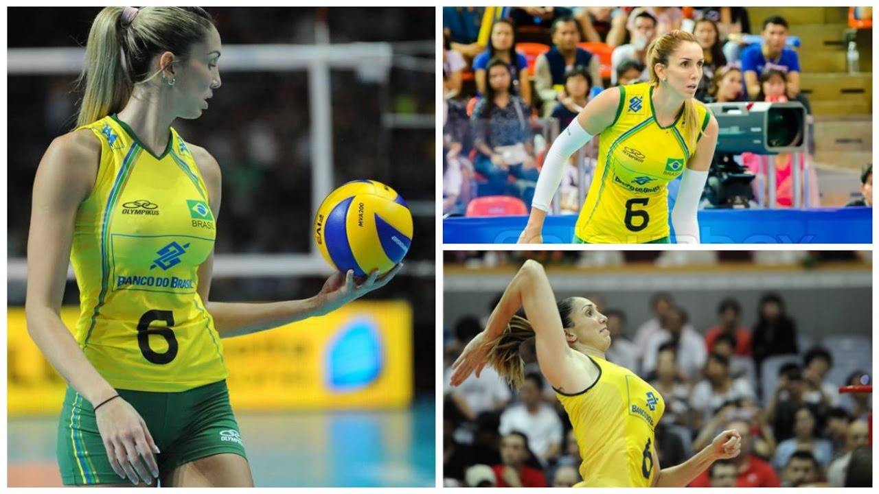 Thaisa Menezes Daher - Hottest Indoor Volleyball Girl 2016 [VM]