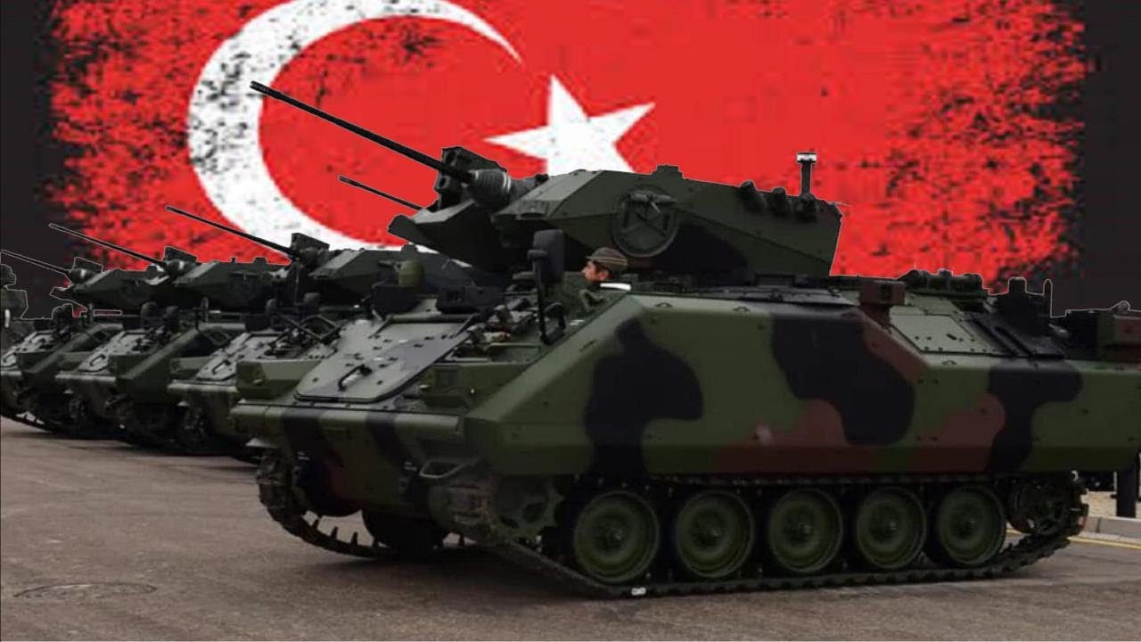 Turkish Army receives new armored infantry fighting vehicles to replace the old ACV-15