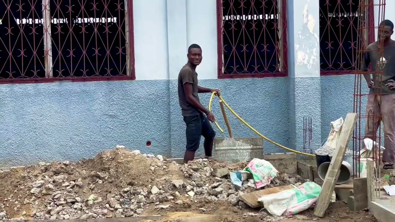 Строительство новой двухэтажной часовни для прихода Святого Августина.