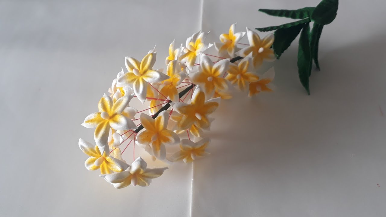 vamos  aprende uma linda flor  s de laranjeira  usando frizador