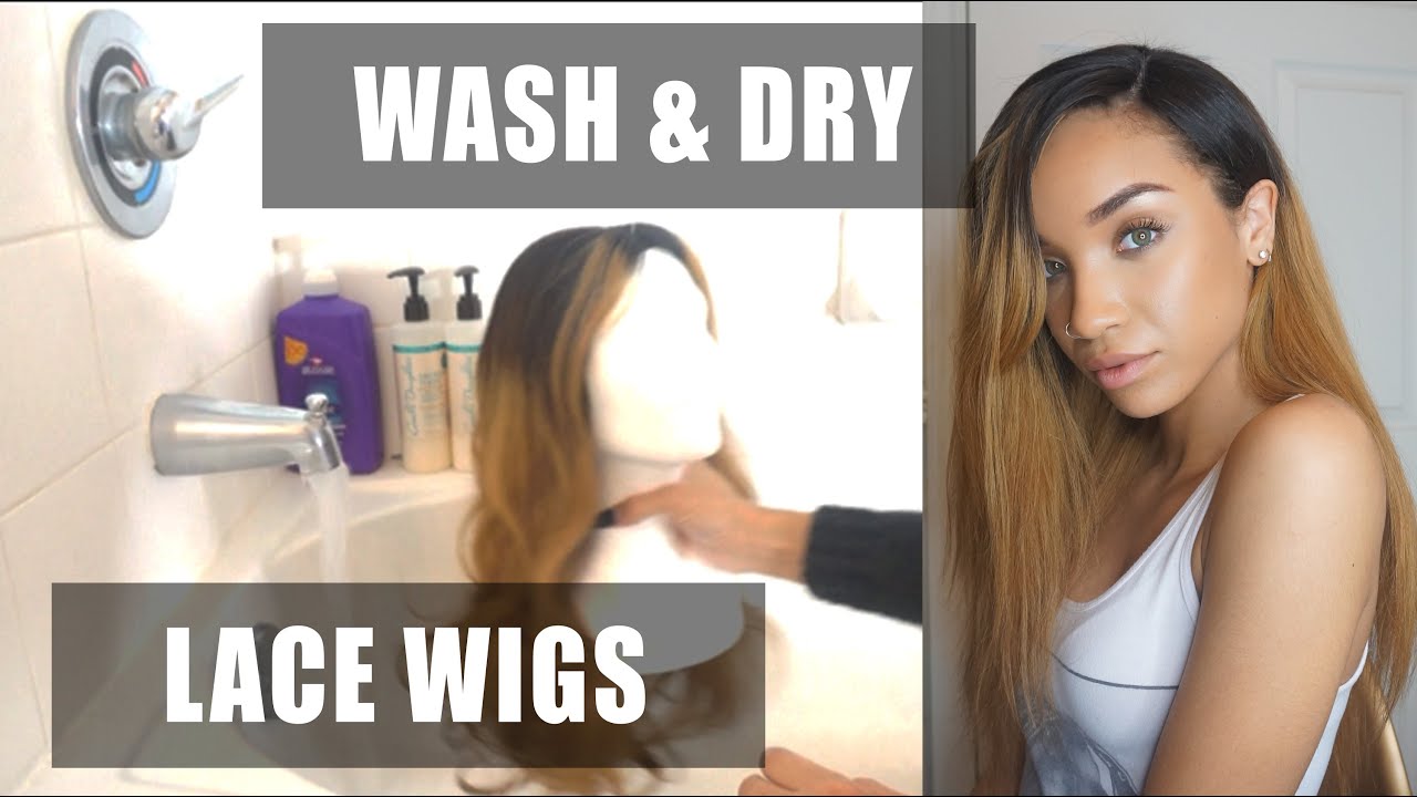 HAIR| How to Wash a Lace Wig + WowAfrican CLW10 Review