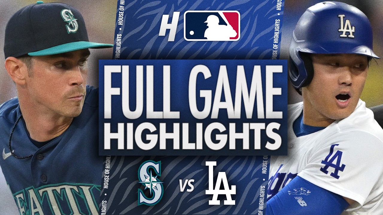 Seattle Mariners &mdash; Los Angeles Dodgers: ЛУЧШИЕ МОМЕНТЫ МАТЧА 🔥 29 июля 2026 г., сезон MLB