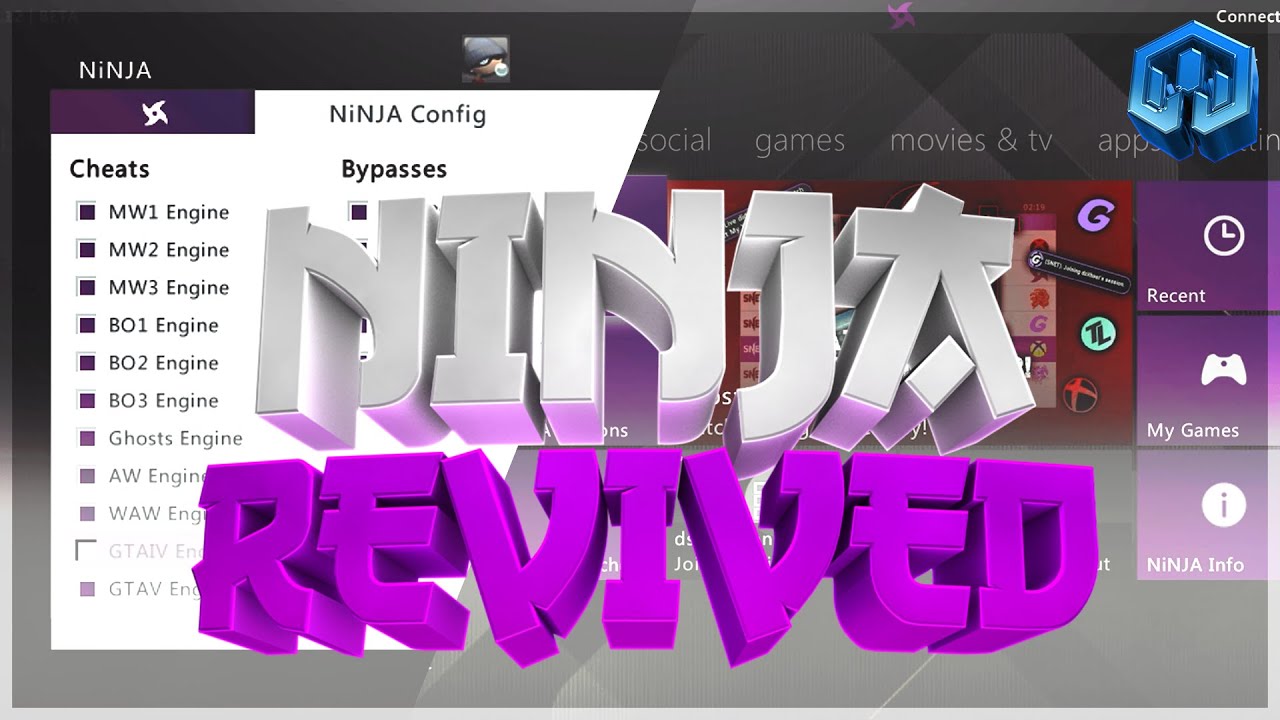 [XBOX360/RGH] NINJA REVIVED СТЕЛС-СЕРВЕР (MSP-СПУФИНГ, ОФФ-ХОСТЫ, ОБХОДЫ, НИЗКИЕ ЦЕНЫ И МНОГОЕ ДР...