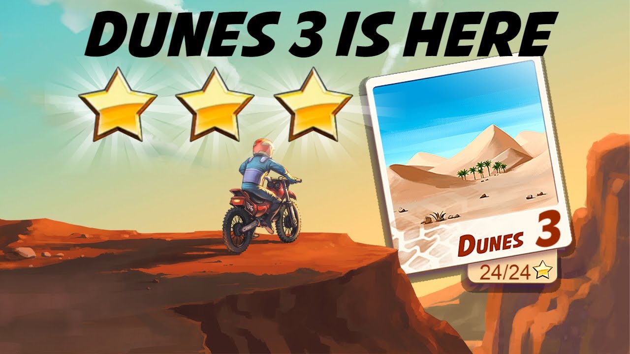 Dunes 3 Pack Is Released | 3 Star Guide | Bike Race