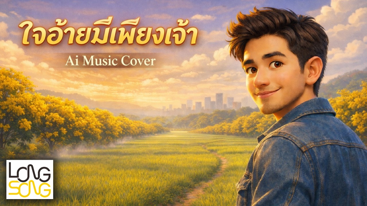 ใจอ้ายมีเพียงเจ้า Ai Music Cover ชาย (Audio Version)