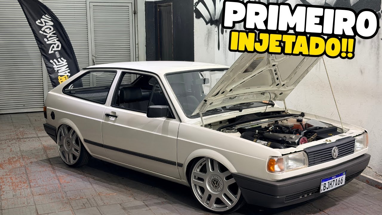 NOSSO PRIMEIRO GOL QUADRADO TURBO INJETADO!! REALMENTE É MUITO DIFERENTE DO CARBURADO!!