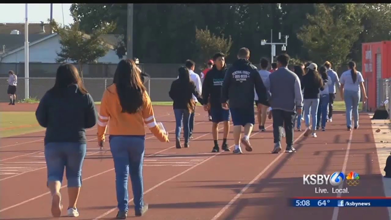 Run to Remember hits Santa Maria HS track to honor fallen service members