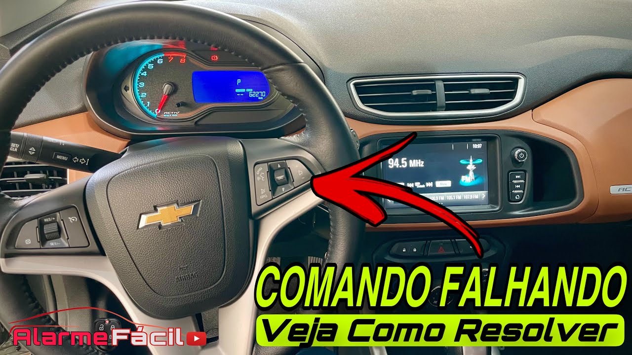 Comando De Volante Chevrolet Onix Falhando ✅ Veja Como Resolver