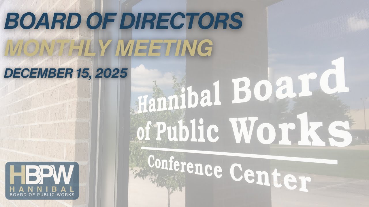 Hannibal Board of Public Works Live Stream