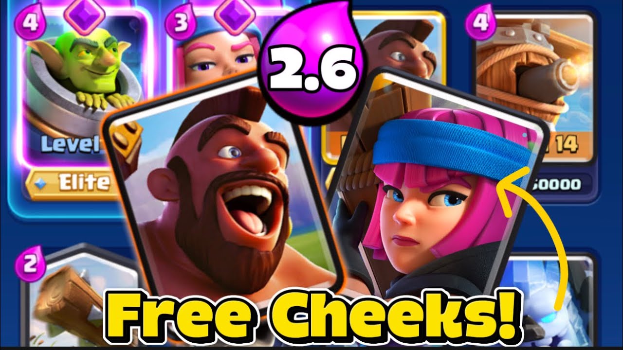 Best 2v2 Deck Ever Created!! (Free Cheeks)