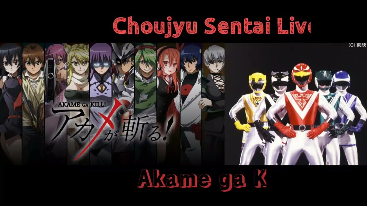 Akame ga KILL crossover Choujyu Sentai Liveman