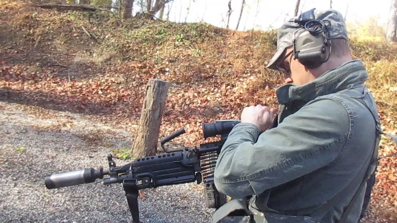 IWLA Nov 2020 2-Gun Match - Stage 3 with FN M249S