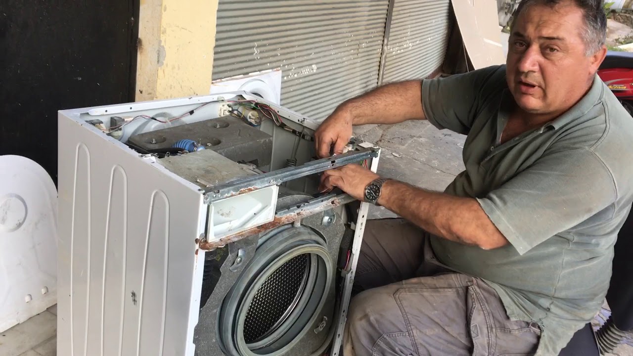 Arçelik çamaşır makinesi 7104 Sj monrajı