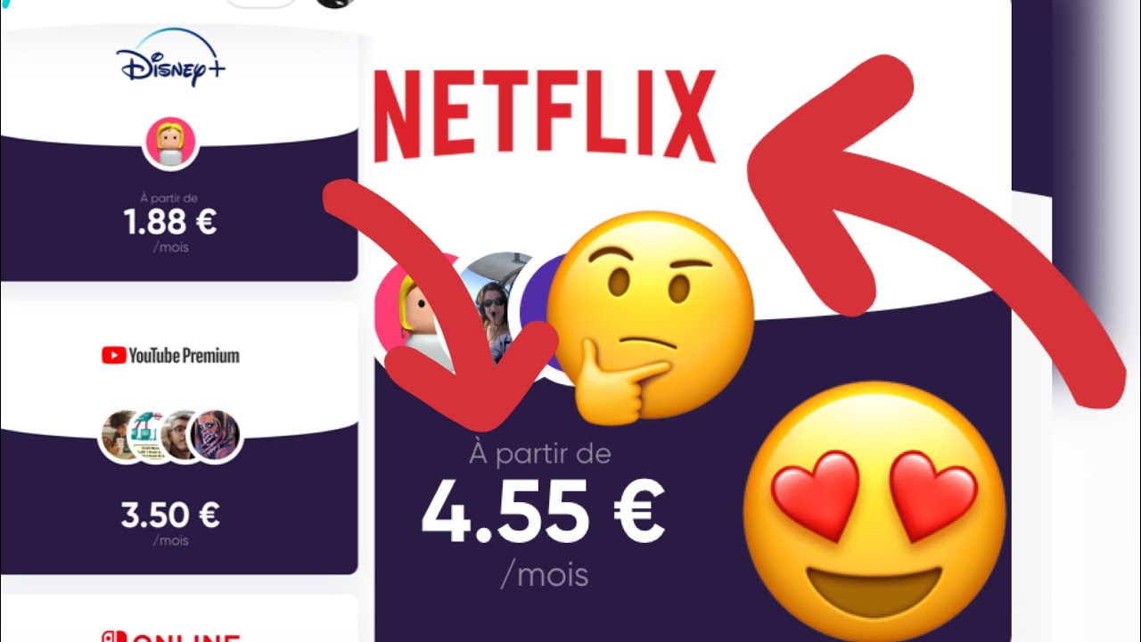 @Spliiit ou comment avoir @Netflix, @Disney+, @tv+, @Spotify ... &agrave; prix cass&eacute;s