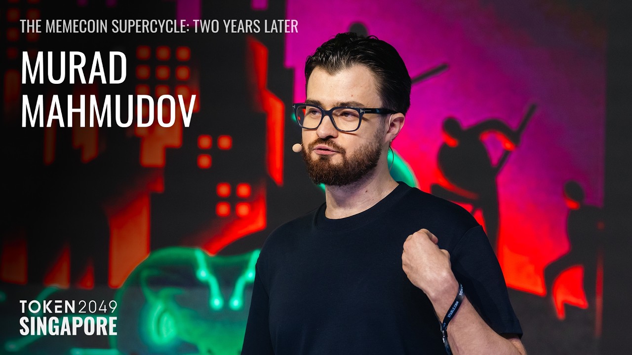 Murad Mahmudov - The Memecoin Supercycle: Two Years Later - TOKEN2049 Singapore 2026
