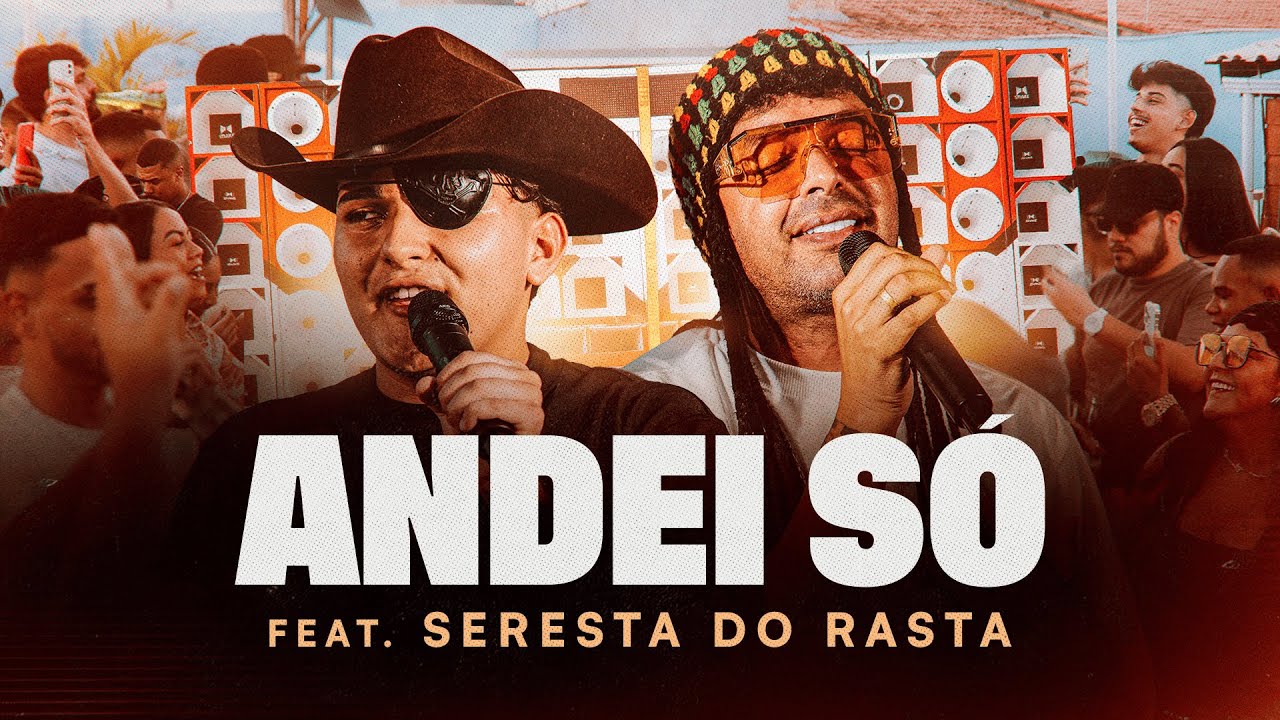 Andei S&oacute; - Endrick Pires ft. @SerestadoRasta (Clipe Oficial)
