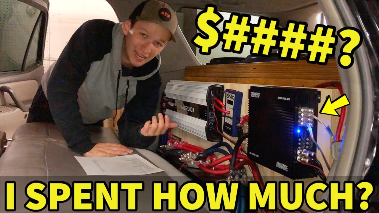 14K WATT SYSTEM COST?? SIX 12S | TARAMPS 12K | SUNDOWN SFB 500.4