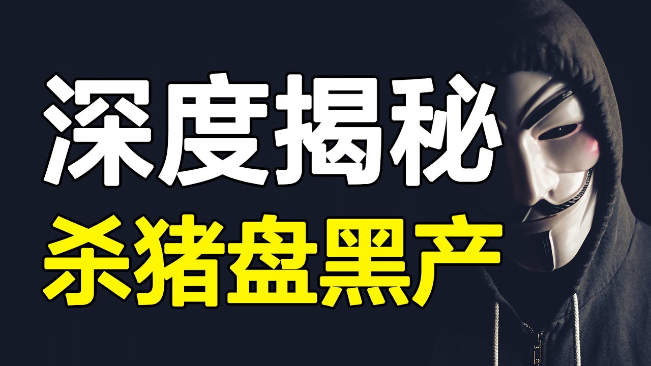 骗钱骗感情，骗术天花板！杀猪盘如何把你骗到倾家荡产，揭秘背后吞食人性的黑色产业链【心河摆渡】