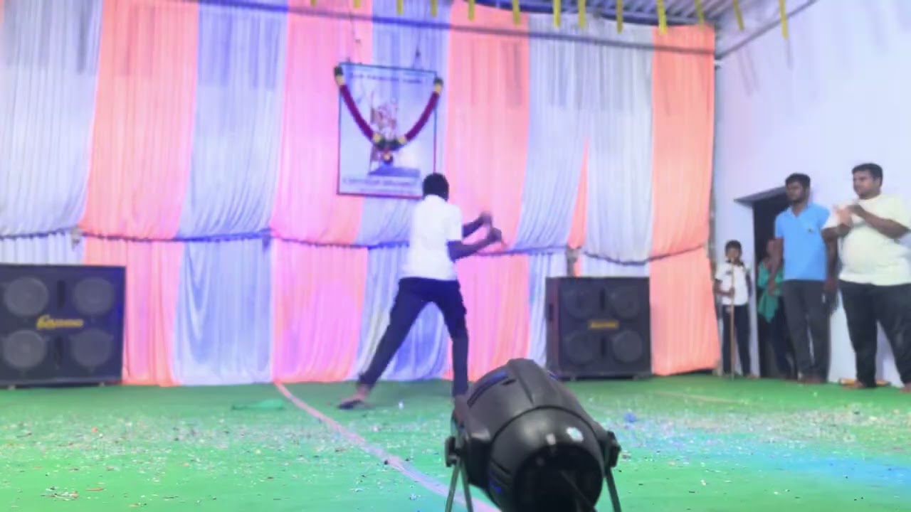 Silambam✨ Tradition in his hands, fire in his moves.