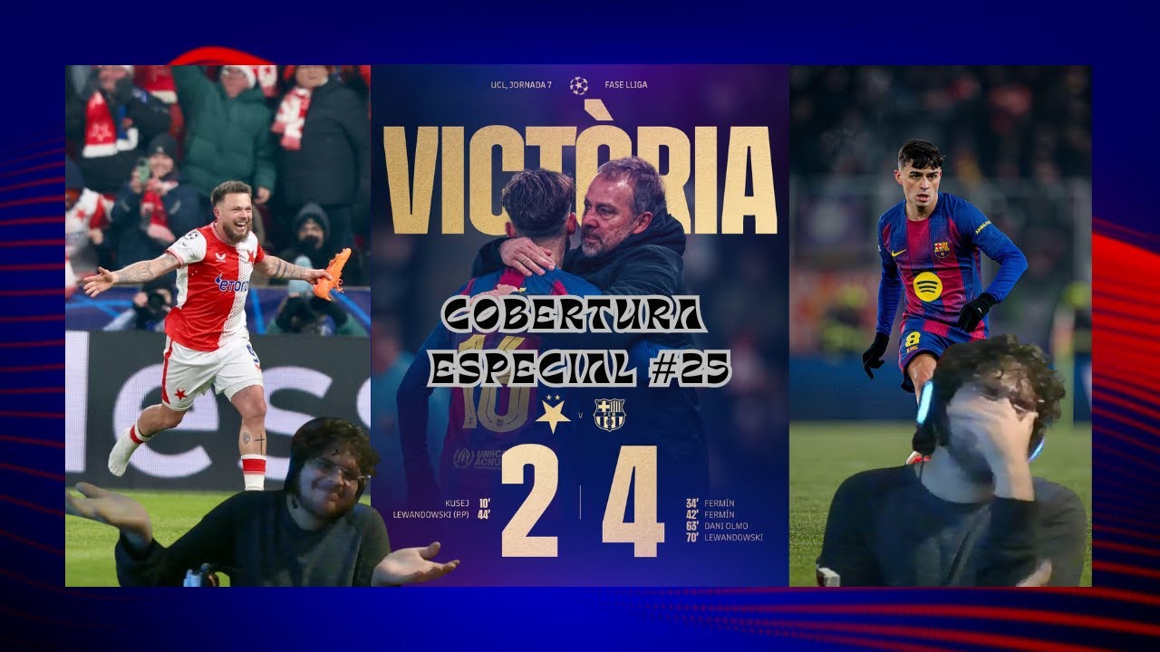 Cobertura Especial #25 ‐ Slavia Praha vs Barça
