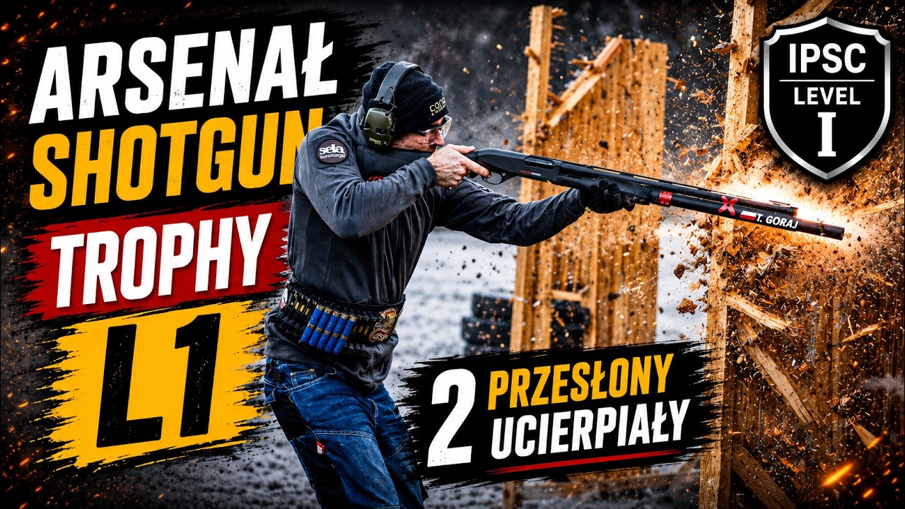 Arsenał Shotgun Trophy IPSC L1 / Roz%&@#%em 2 przesłony!!!