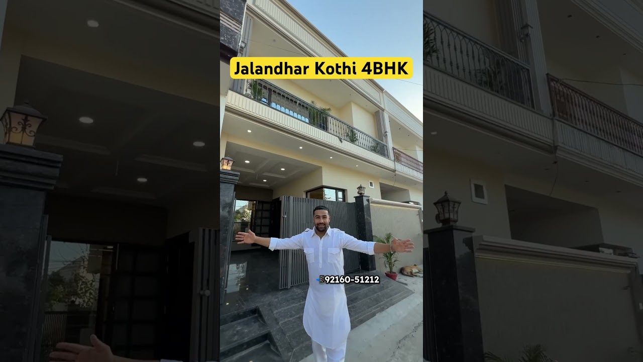 4bhk kothi for sale in Jalandhar, Call 92160-51212
