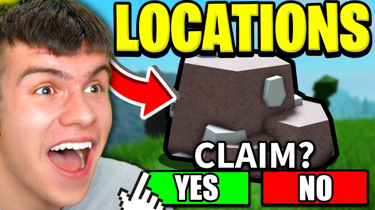 ВСЕ МЕСТА ПОЛУЧЕНИЯ ЖЕЛЕЗНОЙ РУДЫ в Roblox: Игра на выживание!