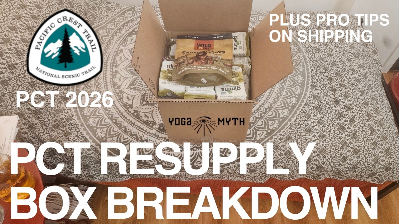 PCT 2026 RESUPPLY BOX STRATEGY AND BREAKDOWN PCT 2026 PACIFIC CREST TRAIL