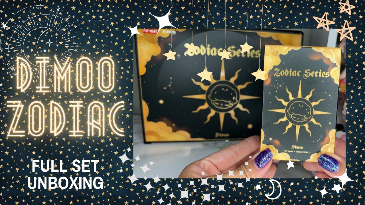 Dimoo Zodiac Popmart Full Set Unboxing