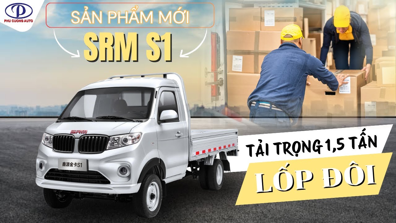 SRM S1 - Mẫu xe tải mới ra mắt của nh&agrave; m&aacute;y SHINERAY - Ph&acirc;n kh&uacute;c tải 1.5 tấn, lốp đ&ocirc;i