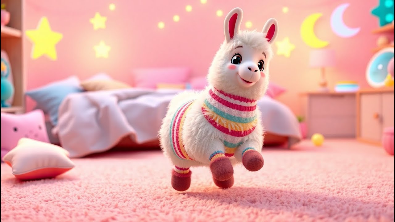 Llama in Pajamas | Bedtime Bounce for Kids | Fun Sleepytime Nursery Rhyme