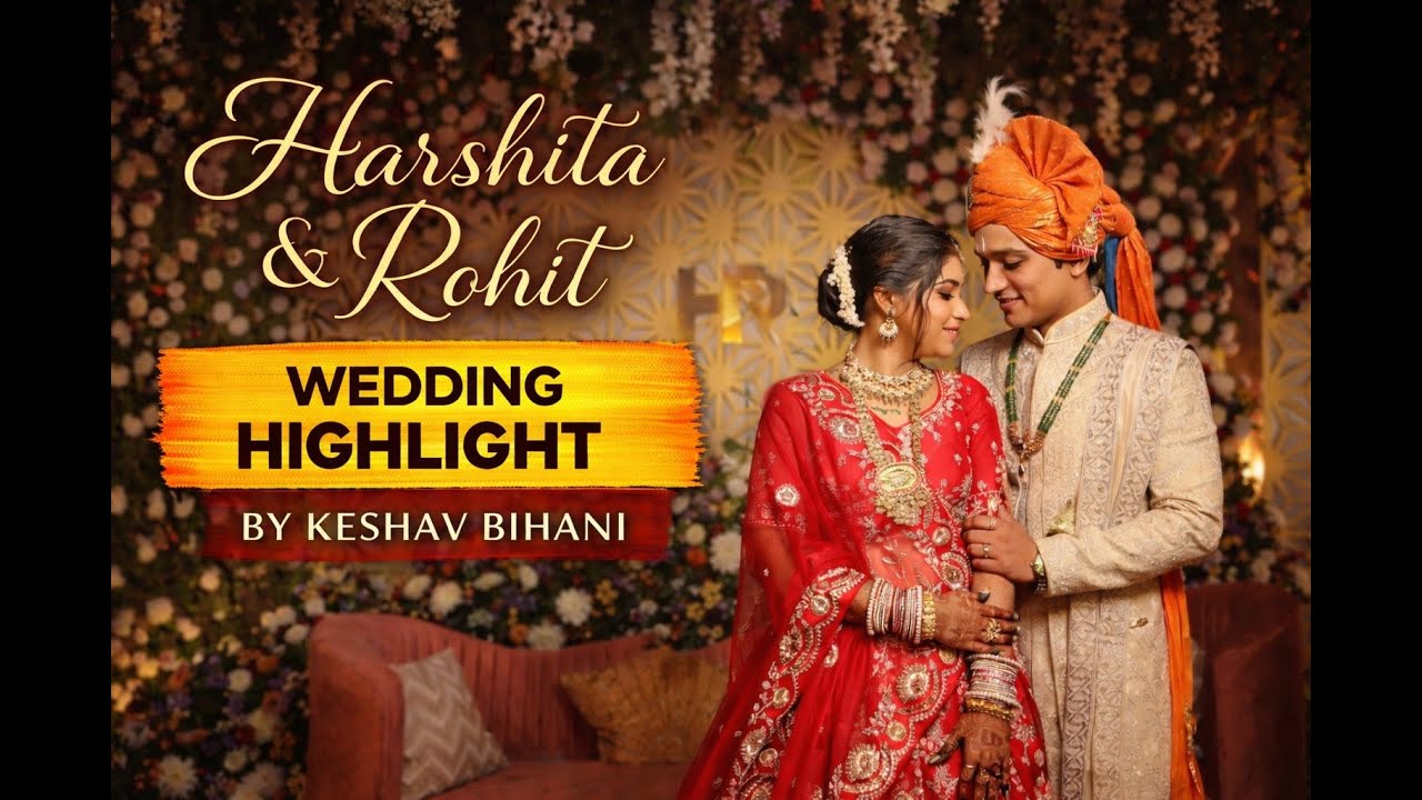 Harshita & Rohit Wedding Highlight 4k