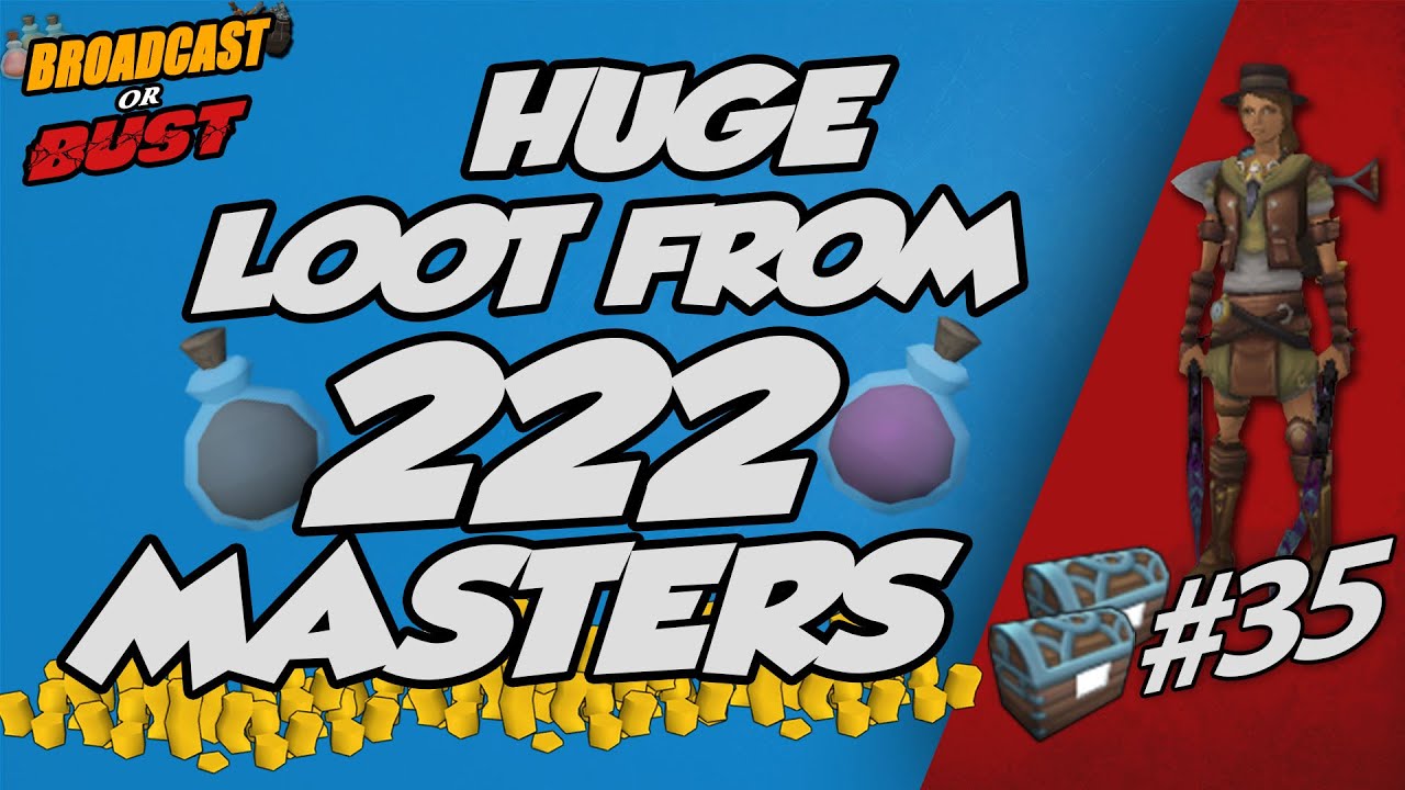 I FINALLY GOT IT! Huge Loot from 222 Many Master Clues! [Runescape 3] #35