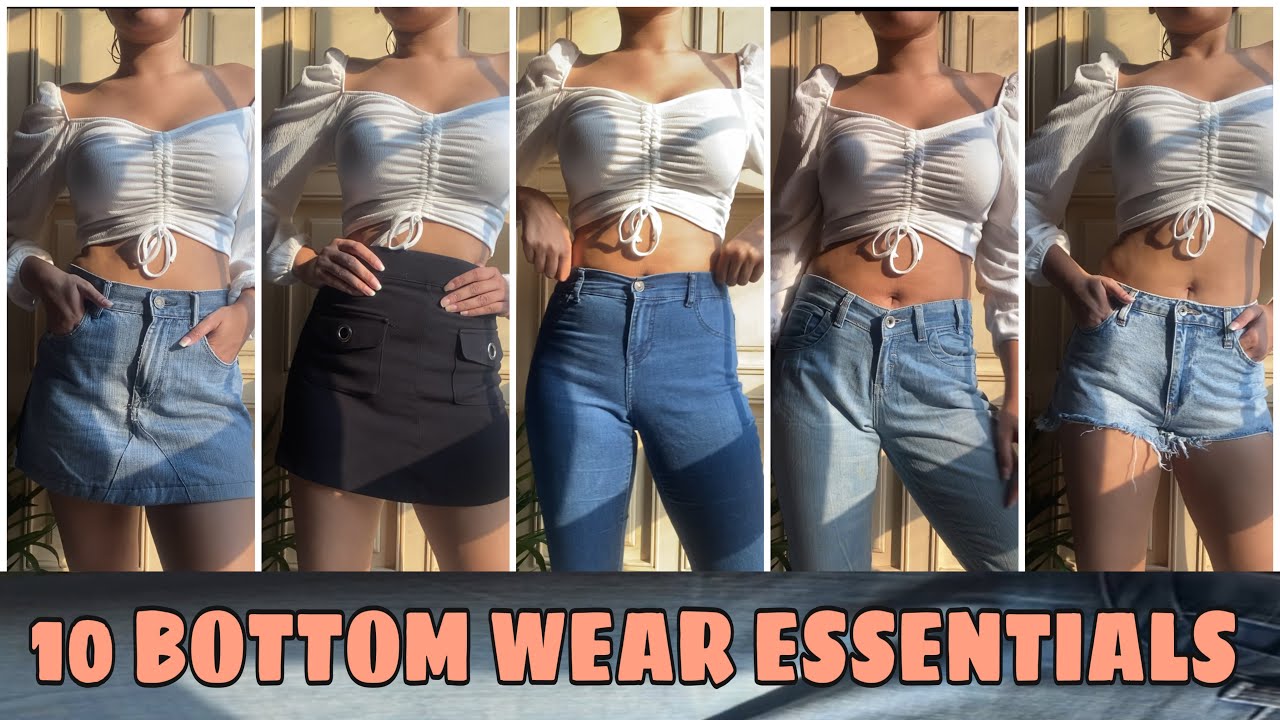 BOTTOM WEAR ESSENTIALS | Jasminesprout | chhavijain