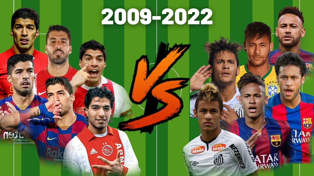 Su&aacute;rez vs Neymar💪(2009-2022)