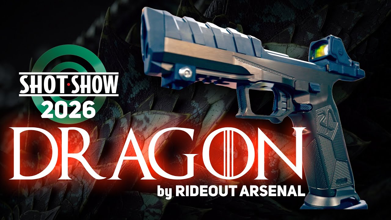 Самое крутое оружие на выставке SHOT Show 2026 — Rideout Arsenal Dragon.